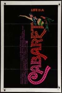 4x136 CABARET 1sh '72 singing & dancing Liza Minnelli in Nazi Germany, directed by Bob Fosse!