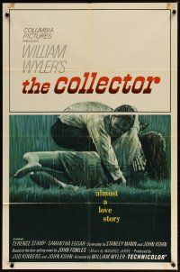 4x164 COLLECTOR 1sh '65 art of Terence Stamp & Samantha Eggar, William Wyler directed!