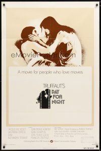 4x196 DAY FOR NIGHT int'l 1sh '73 Francois Truffaut's La Nuit Americaine, Jacqueline Bisset