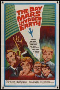 4x197 DAY MARS INVADED EARTH 1sh '63 their bodies & brains were destroyed by alien super-minds!