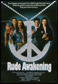 4x733 RUDE AWAKENING English 1sh '89 Cheech Marin, Eric Roberts, Julie Hagerty, Robert Carradine