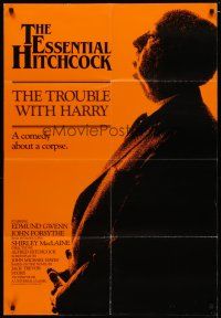 4x902 TROUBLE WITH HARRY English 1sh R83 Alfred Hitchcock, John Forsythe & Shirley MacLaine!