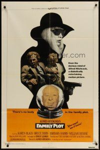 4x260 FAMILY PLOT 1sh '76 from the mind of devious Alfred Hitchcock, Karen Black, Bruce Dern!