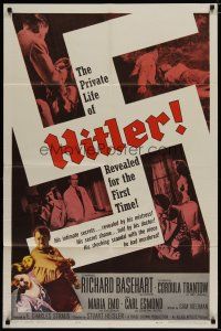 4x369 HITLER 1sh '62 Richard Basehart in title role, revealed for the first time!