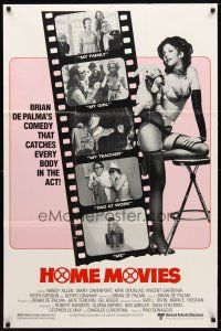 4x374 HOME MOVIES 1sh '80 Brian De Palma, super sexy Nancy Allen in lingerie!