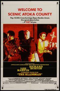 4x469 KLANSMAN style A 1sh '74 Lee Marvin, Richard Burton, a great place to live, if they let you!