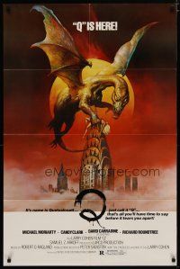 4x691 Q 1sh '82 great Boris Vallejo fantasy artwork of the winged serpent Quetzalcoatl!