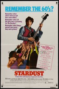 4x799 STARDUST style C 1sh '74 Michael Apted directed, David Essex, Keith Moon rock & roll!