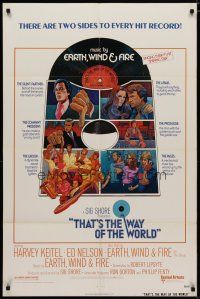 4x859 THAT'S THE WAY OF THE WORLD 1sh '75 Harvey Keitel, music by Earth, Wind & Fire!