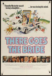 4x861 THERE GOES THE BRIDE English 1sh '80 Tom Smothers, Twiggy, Martin Balsam, Sylvia Sims!