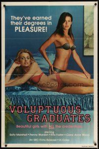 4x937 VOLUPTUOUS GRADUATES 1sh '80s they've earned their degrees in PLEASURE!