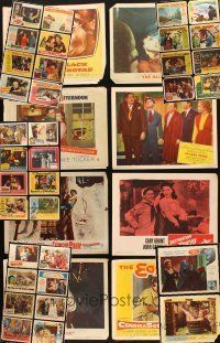 4y018 LOT OF 210 LOBBY CARDS '38 - '69 a variety of scenes from 42 different movies!