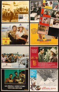 4y021 LOT OF 115 LOBBY CARDS '70 - '88 great images from 15 different movies!
