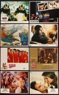 4y027 LOT OF 86 SPANISH LANGUAGE EXPORT LOBBY CARDS '71 - '98 scenes from 11 different movies!