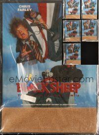 4y097 LOT OF 5 PROMOTIONAL ITEMS FROM BLACK SHEEP '95 Chris Farley & David Spade from SNL!