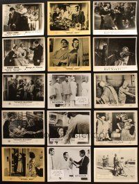 4y134 LOT OF 22 ENGLISH FOH LOBBY CARDS '50s-60s great images from a variety of different movies!