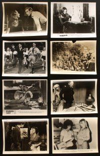4y155 LOT OF 190 8X10 STILLS '50s-70s great images from a variety of different movies!
