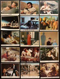 4y165 LOT OF 87 COLOR 8X10 STILLS '50s-80s great images from a variety of different movies!
