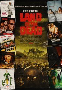 4y239 LOT OF 30 UNFOLDED DOUBLE-SIDED ONE-SHEETS '94 - '06 Land of the Dead, Episode III & more!