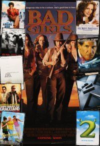 4y249 LOT OF 20 UNFOLDED DOUBLE-SIDED ONE-SHEETS '94 - '05 Bad Girls, 3000 Miles to Graceland