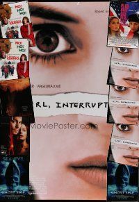 4y258 LOT OF 11 UNFOLDED DOUBLE-SIDED ONE-SHEETS '90s-00s Girl Interrupted, Ghost Ship & more!