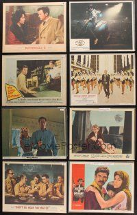 4y023 LOT OF 99 LOBBY CARDS '24 - '81 Butterfield 8, Fistful of Dollars, Long Hot Summer & more!