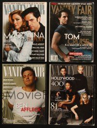 4y087 LOT OF 4 MAGAZINES FROM VANITY FAIR '90s-00s Madonna, Tom Cruise, Ben Affleck & more!