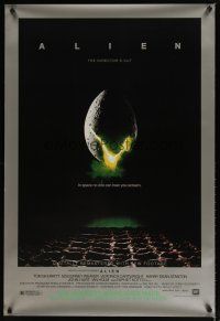 4z050 ALIEN style B DS 1sh R03 Ridley Scott sci-fi classic, cool hatching egg image!