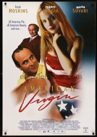 4z065 AMERICAN VIRGIN video poster '99 Bob Hoskins, Robert Loggia, Mena Suvari!