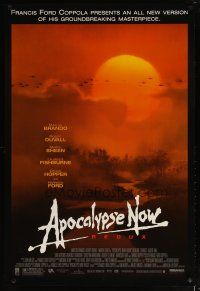 4z075 APOCALYPSE NOW 1sh R01 revised version with two major formerly cut scenes, Bob Peak!