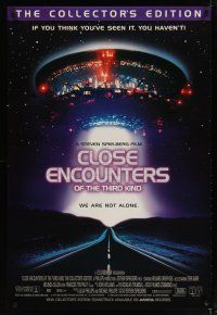 4z214 CLOSE ENCOUNTERS OF THE THIRD KIND video 1sh R98 Steven Spielberg sci-fi classic!
