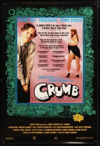 4z229 CRUMB 1sh '95 underground comic book artist and writer, Robert Crumb!