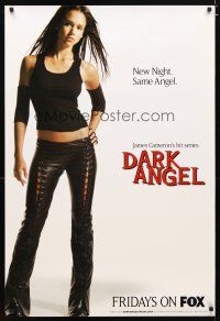 4z234 DARK ANGEL tv poster '00 James Cameron, full-length sexy Jessica Alba!