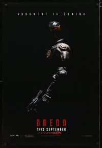 4z274 DREDD teaser 1sh '12 Karl Urban, Olivia Thirlby, judgement is coming!