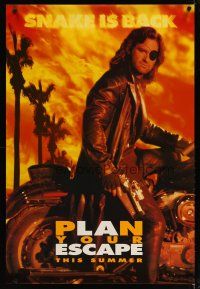 4z290 ESCAPE FROM L.A. teaser 1sh '96 John Carpenter, Kurt Russell returns as Snake Plissken!
