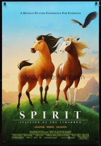 4z696 SPIRIT STALLION OF THE CIMARRON DS 1sh '02 Dreamworks Native American horse cartoon!