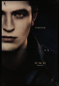 4z787 TWILIGHT SAGA: BREAKING DAWN - PART 2 teaser DS 1sh '12 Robert Pattinson as Edward Cullen!