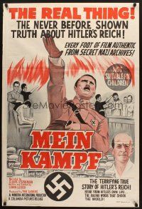 5a542 MEIN KAMPF Aust 1sh '60 terrifying rise & ruin of Hitler's Reich from secret German files!