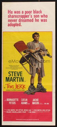 5a706 JERK Aust daybill '79 wacky Steve Martin is the son of a poor black sharecropper!