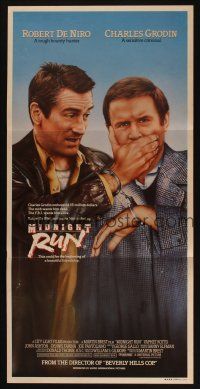 5a756 MIDNIGHT RUN Aust daybill '88 Robert De Niro with Charles Grodin who stole $15 million!