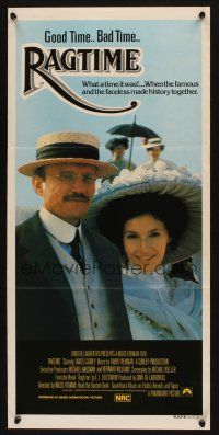 5a803 RAGTIME Aust daybill '88 Milos Forman, different image of pretty Mary Steenburgen!