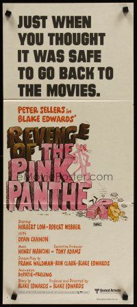 5a821 REVENGE OF THE PINK PANTHER Aust daybill '78 wacky Peter Sellers, Blake Edwards!