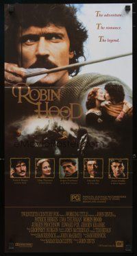5a827 ROBIN HOOD Aust daybill '91 Patrick Bergin in the title role, Uma Thurman as Marian!