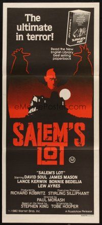 5a846 SALEM'S LOT Aust daybill '79 directed by Tobe Hooper & based on Stephen King novel!
