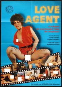 5a389 LOVE AGENT German '80s many sexy images, please help identify!