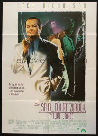 5a455 TWO JAKES German '90 cool full-length art of smoking Jack Nicholson by Rodriguez!