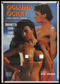 5a140 LAURA OGGETTO SESSUALE Turkish '87 sey topless Simonetta Caro, Fabio Meyer!