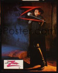 5a058 ZORRO THE GAY BLADE set of 10 style B French LCs '81 flamboyant masked hero George Hamilton!