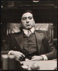 5a016 GODFATHER PART II set of 10 Swiss 8.25x10 stills '74 great close up of Francis Ford Coppola!