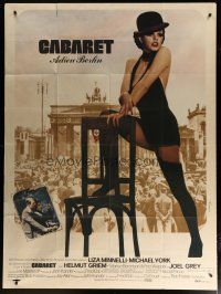 5b247 CABARET French 1p '72 Liza Minnelli sings & dances in Nazi Germany, directed by Bob Fosse!